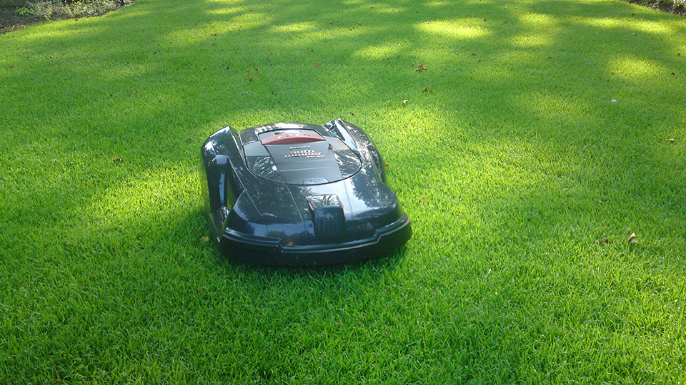 Automatischer Räsenmäher - Gartenbau Anton Siemens